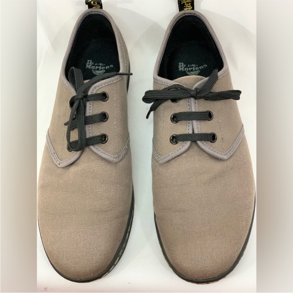 Dr. Marten's Soho Canvas Shoes. EUC. Grey. Sz 11 USL. 2nd pic is true color